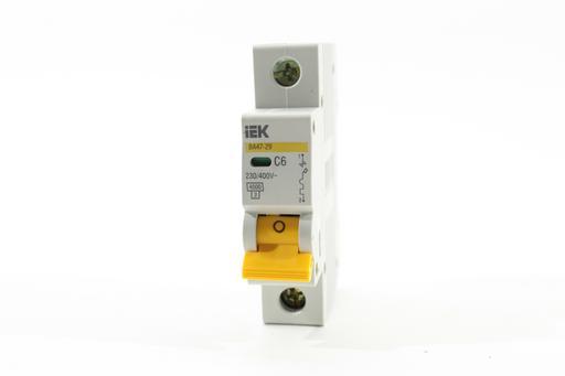 Автоматический выключатель 1p 6 а. Автоматический выключатель IEK ва47-29 1п, 6,3 а. Автоматический выключатель IEK 10а. Автоматический выключатель 1п 10а ИЭК. Автомат IEK 1п c/ 16а ва 47-29.