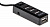Разветвитель USB 2.0 Buro BU-HUB4-0.5L-U2.0 4порт, черный