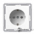 Розетка Schneider Electric RS16-154-1-86 с заземлением, без шторок