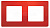 Рамка Legrand ETIKA 2 поста, красная 672532