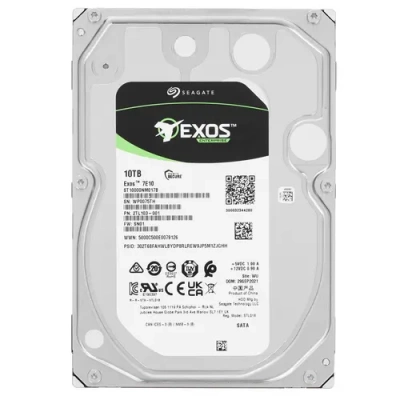 Жесткий диск Seagate Original SATA-III 10Tb ST10000NM017B Exos 7E10 (7200rpm) 256Mb 3.5"