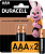 Элемент питания Duracell Basic LR03 BL-2 (MN2400), тип ААА