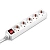 Сетевой фильтр Buro BU-PS5.1/W, 1,5м, белый, 5 розеток