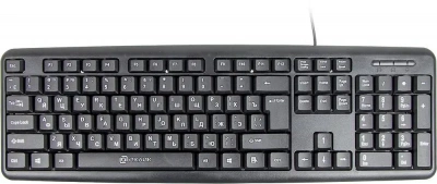 Клавиатура Oklick 180V2 USB черный